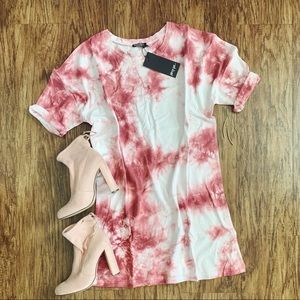 Not on my acid wash tee dress